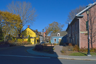 rue Saint-Georges, vieux Laprairie, Qc