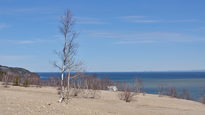 Le Saint-Laurent vu des dunes de Tadoussac