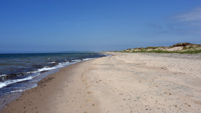 La plage de la dune de l'ouest
