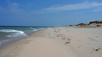 La plage de la dune du nord