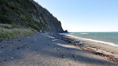 La plage de la pointe à l'orignal