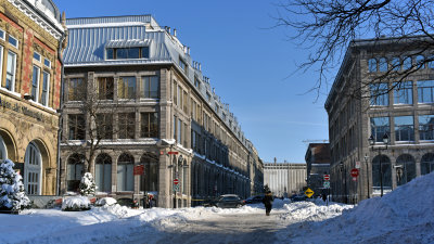 Vieux-Montréal in winter