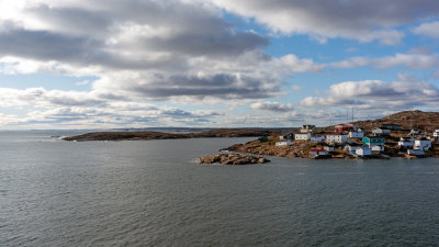 Les dernières maisons avant la mer