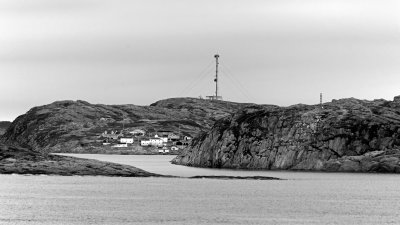 L'entrée du port de Harrington Harbour