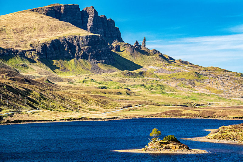 Old Man of Storr and Loch Fada (Long Lake)