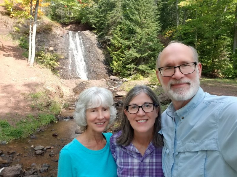 Susan Patti & Joel at Haven Falls