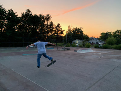 DIY skate spot end of miller 