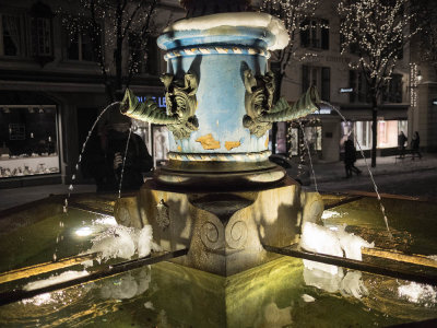 Part of the Fritschi-Fountain