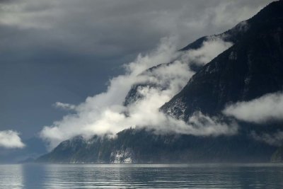 Mists Hugging Mountains