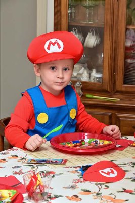 Mario At Table