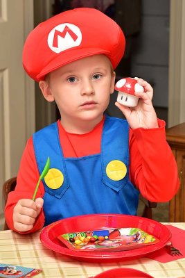 Tired Mario With Toad
