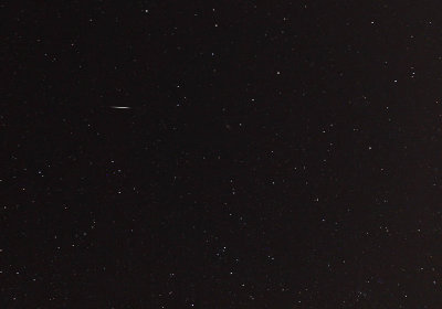 Caught A Small Meteorite