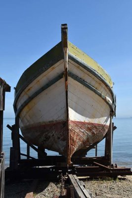 Bow Of Old Boat