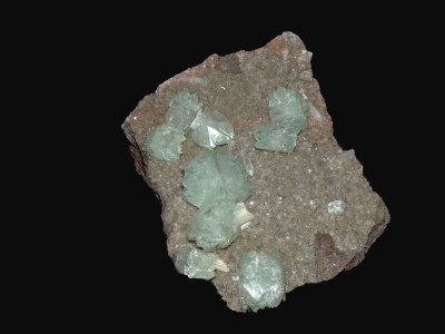 Apophyllit, Stilbit 1 (Ahmednagar Indien) Stein 2.jpg