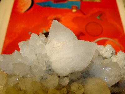 Hands on  Bergkristall, Pyrit, Fadenquarz 3 (Rumnien)