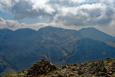 Central fells from Great Gable