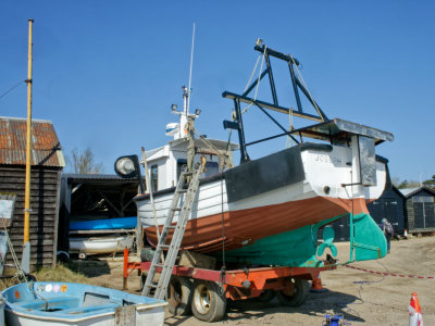 boat out of water