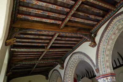 Roof structure/ceiling of Doughty Chapel