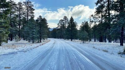 Ice driving in Arizona