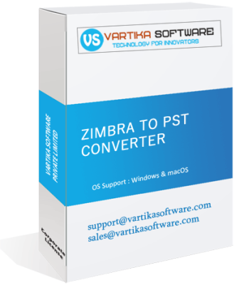 Zimbra to PST Converter