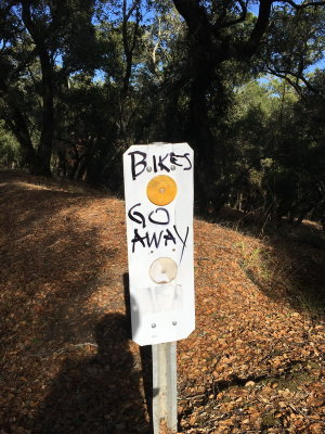 Bikes go away