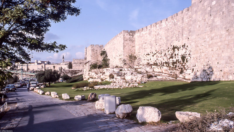 Fortifications du vieux Jrusalem.