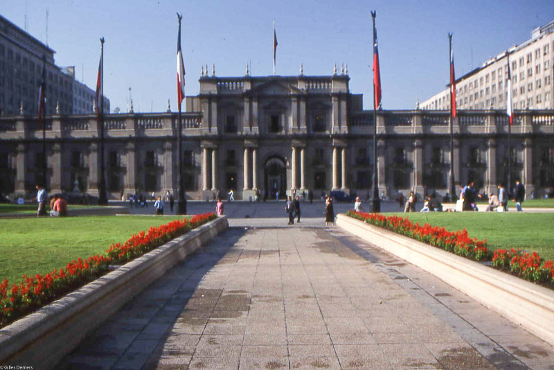 Palais de la Monnaie. /  Palacio de la Moneda.