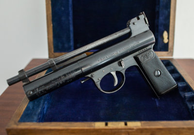 Webley Mark II target pistol (1925-1930) 