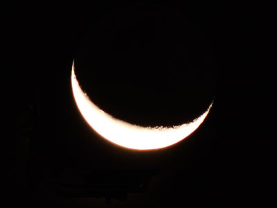 2020-08-15  Highlighted Waning Crescent Moon