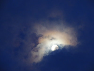 2020-09-06 Cloudy Sky & Moon & Twilight