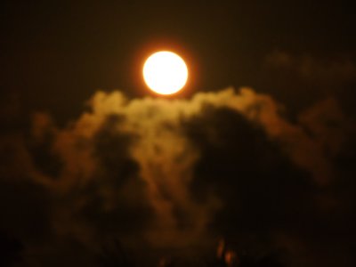 2020-11-01 Moon/Cloudy sky