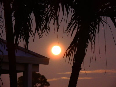 2020-11-30-Moon Halo/Sunrise