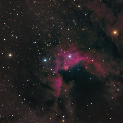 Cave Nebula HaRGB