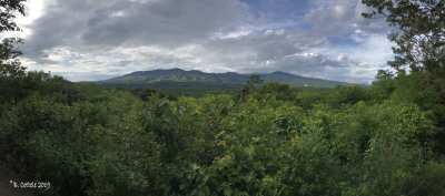 Uitzicht op parque national rincon de la vieja 