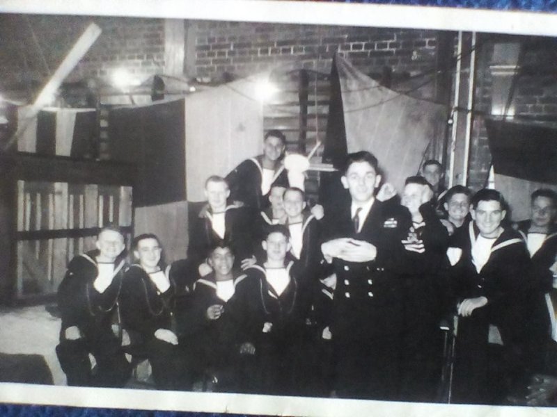 1956 - RAMON RIGG, XMAS DANCE PARTY, A GROUP FROM 111-26 CLASS..jpg