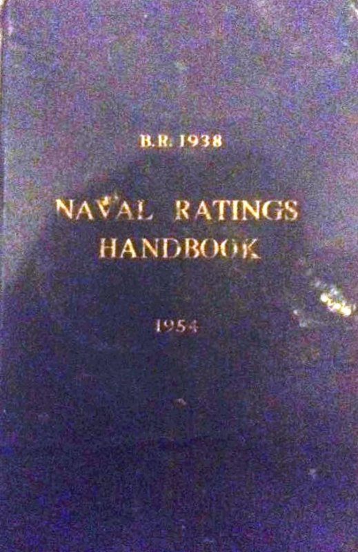 1956, 4TH SEPTEMBER - JIM RENNIE, NAVAL RATINGS HANDBOOK 1..jpg
