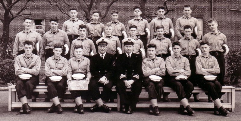 1960, MARCH - RICHARD W. ROE, DUNCAN, 17 MESS,  222 CLASS SPARKERS, HODGSEN, NELSON, WILWON, THIRROUEZ, SANDERSON, HOOD, FRANKLI