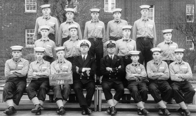 1964 - PHIL GLOVER, FROBISHER, 781 CLASS, NAMES BELOW