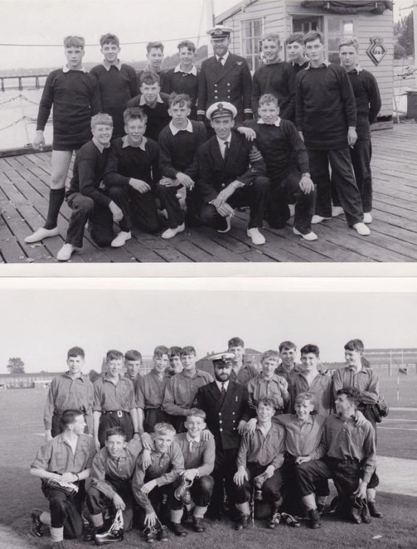 1966 - STEVE PLUMB, CUTTER AND FIELD GUN CREWS. RS JULIAN IN TOP FOTO FRONT ROW CENTRE HE WAS ALSO INSTR. IN 1967, 94 RECR., TO 