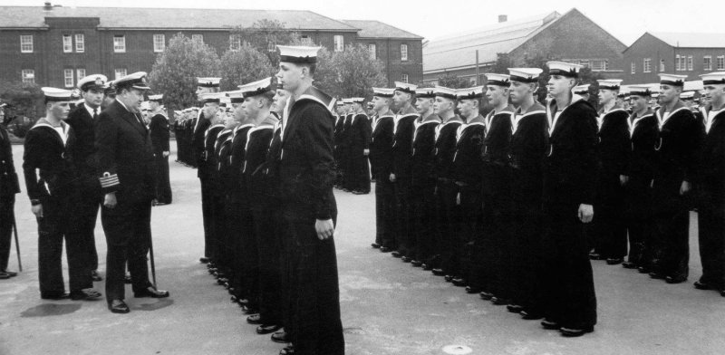 1967, SUMMER - RUSS RAMUS, OUR MESS ON PASSING OUT PARADE..jpg