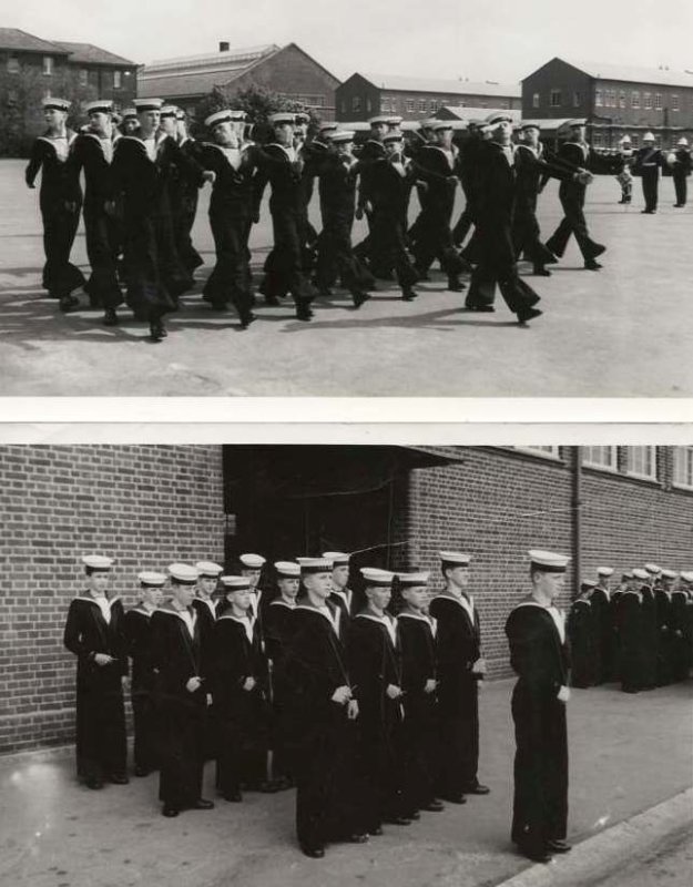 1968, 16TH JANUARY - DUNCAN SCOTT, RODNEY DIVISION, 99 RECR., MARCH PAST AND PIPING PARTY