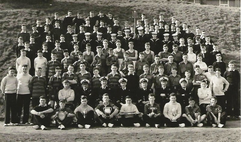 1959, 6TH JANUARY - A.G. BOOTY, AKA JAN SMITH, FROBISHER DIVISION, I AM TOP RIGHT.