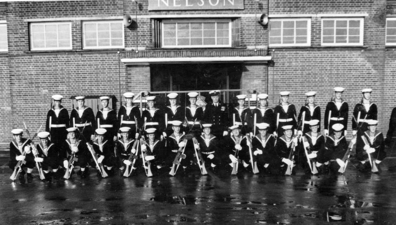 MIKE McNAUGHT, 1967-68, 98 RECR., ANSON, 180, 181 CLASSES - SUNAY DIVISIONS GUARD..jpg