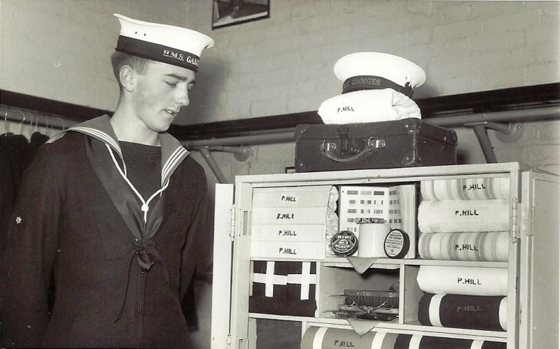 P. HILL - 1963, KIT AND LOCKER - I WAS KNOWN AS 'PHIL'.jpg
