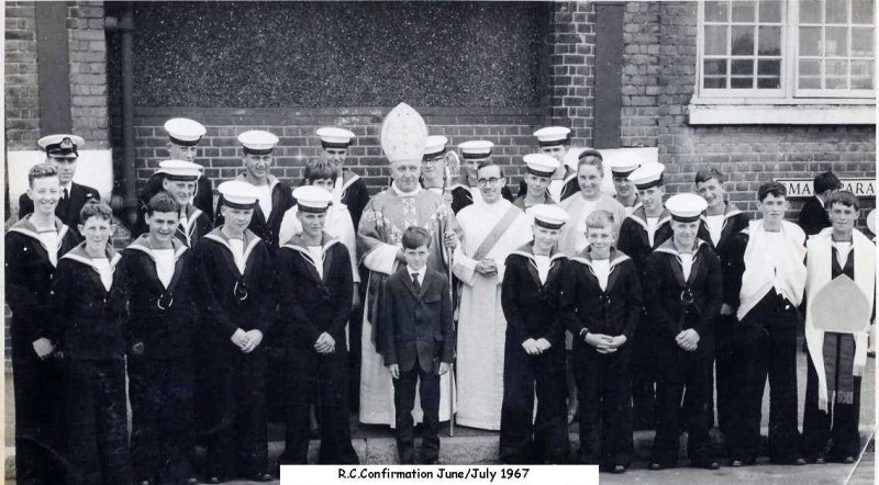 1967, 17TH APRIL - RAY HURLEY, R.C. CONFIRMATION CLASS..jpg