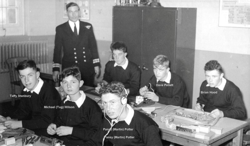 RICHARD W. ROE - 1960, SPARKERS AND BUNTING TOSSERS LEARNING ELECTRONICS..jpg