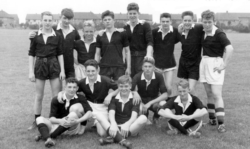 1958, 10TH JUNE - DAVE PARRY, 14 RECR., HAWKE, 47 MESS, 242 CLASS, PO TEL, ANSTEY, HAWKE 47 RUGBY TEAM.jpg