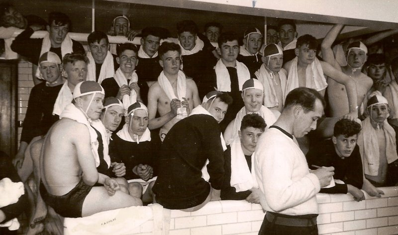 1958, 10TH JUNE - DAVE PARRY, 14 RECR., HAWKE, 47 MESS, 242 CLASS, PO TEL, ANSTEY, SWIMMING GALA 3.jpg