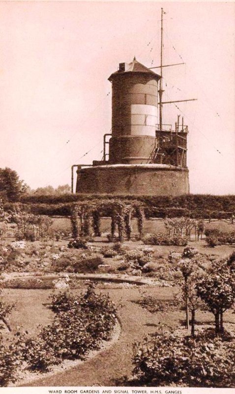 UNDATED - TERRY WATERSON, WARDROOM GARDENS AND SIGNAL TOWER.jpg