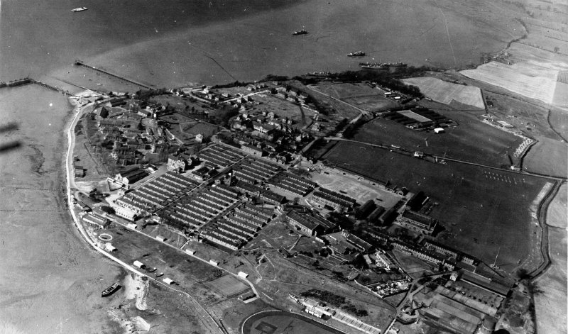 1948 - AERIAL VIEW OF HMS GANGES AT SHOTLEY.jpg